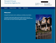 Tablet Screenshot of krupainsurance.com